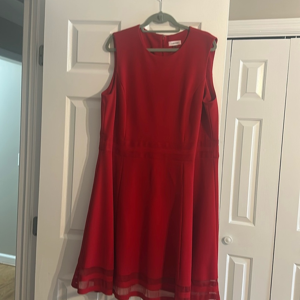 Calvin Klein dress with slight tear!
